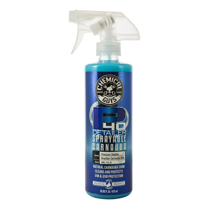 Chemical Guys P40 Detailer Spray with Carnauba (473ml) | Ultimate Finish