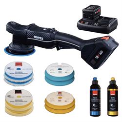 Rupes BigFoot HLR15 Dual Action Cordless Polishers (BAS Kit)