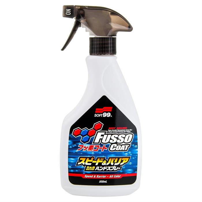 Soft99 Fusso Coat Speed & Barrier Wax Coating Spray (500ml)