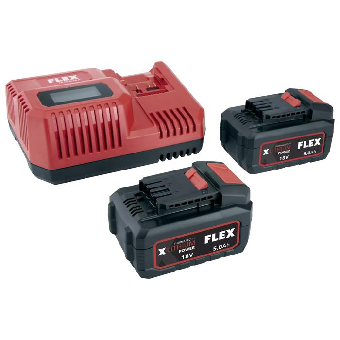 Flex Power 55 R/BS Battery & Charge Bundle