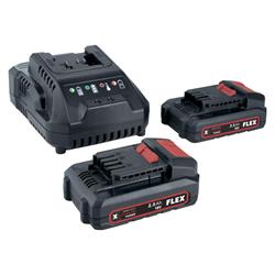 Flex Power Set 22 Q/BS Battery & Charge Bundle