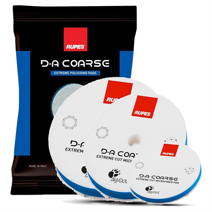 RUPES DA Coarse Microfiber Polishing Cutting Pads