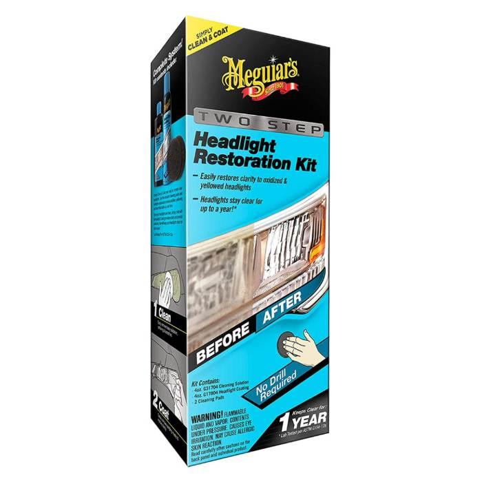 Meguiars Meguiar's 2 Step Headlight Restoration Kit