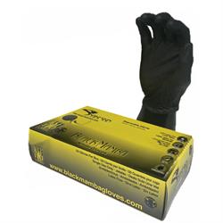 Black Mamba Snakeskin Nitrile Disposable Gloves BX-BSF 