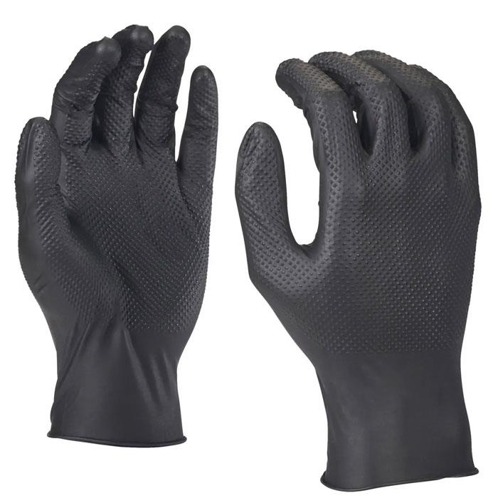 Black Mamba Black Snakeskin Fifties Nitrile Disposable