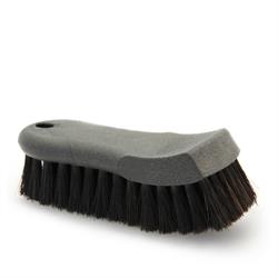 Wheel Woolies Natural Horse Hair Leather and Fabric Brush