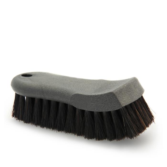 Wheel Woolies Natural Horse Hair Leather and Fabric Brush