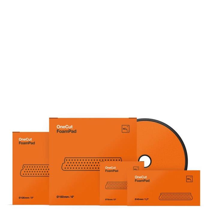 Koch Chemie Koch-Chemie One Cut Pad Orange (76mm, 126mm, 150mm)