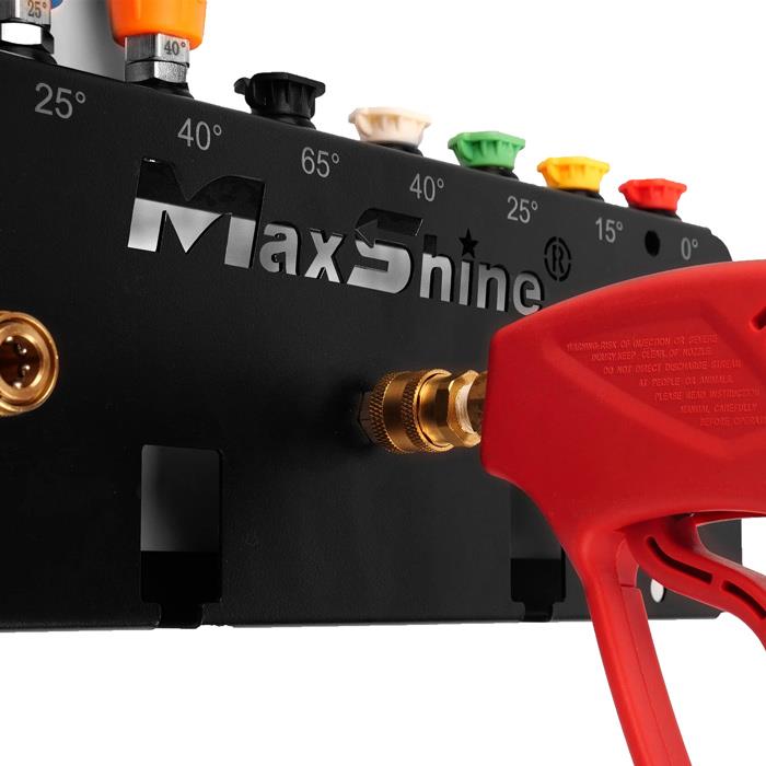 Maxshine Foam Cannon Wall Mount & Nozzle Holder