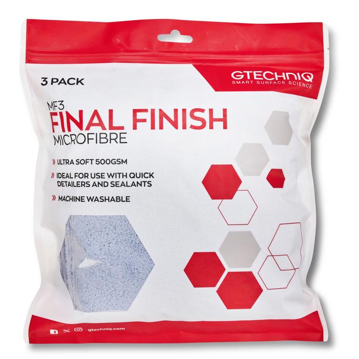 Gtechniq MF3 Final Finish Microfibre (3 Pack)