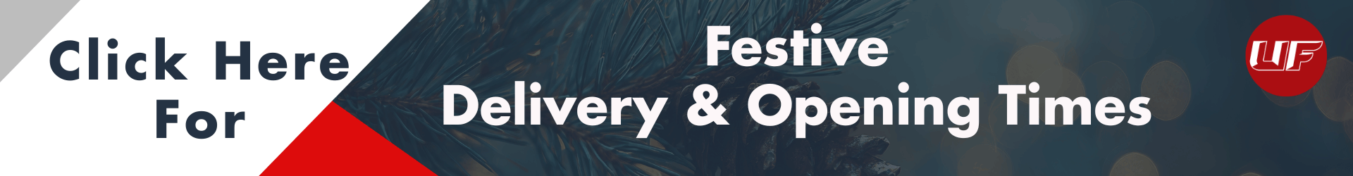UF Christmas 25/26 Opening Times UF Christmas 25/26 Opening Times